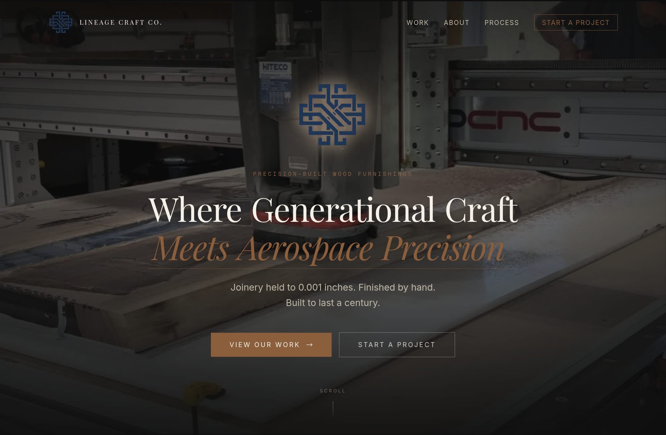 Lineage Craft Co. — live site